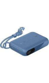 Resim Belkin BPB027HQBL Boostcharge 10.000 Mah 20W Usb-C Powerbank Dijital Göstergeli Taşınabilir Şarj Cihazı - Mavi 