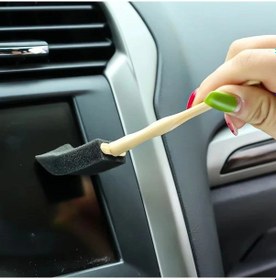 Resim Luz&pos 5&amp Apos Li Araba Havalandırma Temizleme Fırçaları Klima Çıkışları,toz Alma&amp Amp Otomob 