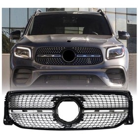 Resim Mercedes Glb X247 Ön Panjur Krom/siyah Diamond Kamerasız 2020- 