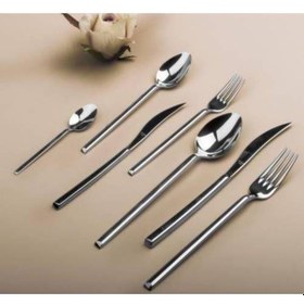 Resim Aryıldız Çatal Kaşık Bıçak Takımı 89 Parça Prestıge Vento Gümüş 