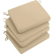 Resim Mc.pierobaby 4'lü Dış Mekan Sandalye Minderi , Bahçe Kanepe Minderi , Iç Mekan Yemek Sandalyesi Minderi 4 Adet 