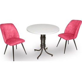 Resim Beymobilya Buket Werzalit Yuvarlak Esb - Nilüfer Fiskos Seti 