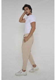 Resim Baykim Sports Wears Unisex Modern Şalvar Pantolon Krem 