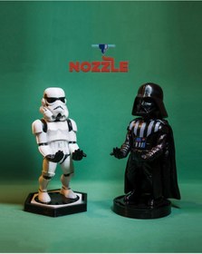 Resim Nozzle Design Star Wars Darth Vader Ve Stormtrooper Gamepad Kol Tutacağı 2li 