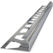 Resim 10 Mm 201 İnox Siyah Oval Seramik Köşe Profili 