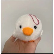 Resim OEMG Yeni 1 Adet Dört Inç Iyi Şanslar Karikatür Peluş Oyuncak Bebek Anahtarlık Sevimli Bebek Anahtar Küçük Kolye Seti (Yurt Dışından) 