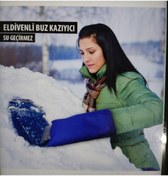 Resim Store Eldivenli Buz Kazıyıcısı Kırmızı Renk 