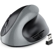 Resim Cbtx E11 2.4G Kablosuz USB - Pilli Taşınabilir Dikey Ergonomik Mouse 