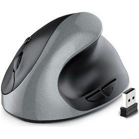 Resim Cbtx E11 2.4G Kablosuz USB - Pilli Taşınabilir Dikey Ergonomik Mouse 