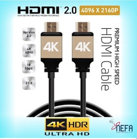 Resim 4K Hdmi Kablo 2.0 Hızlı 3D Altın Uçlu 3 M 