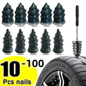 Resim 10/30adet Sentetik Kauçuk Lastik Tamir Çivileri, Evrensel Delik Düzeltilmesi Araçları için Araba, Motosiklet, Kamyon, Scooter, Bisiklet Lastikleri 