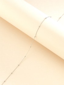 Resim BALL GÜMÜŞ ZİNCİR - 2-3 İş günü içinde teslim / 50 Cm 