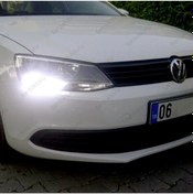 Resim Fardoktoru Vw Jetta Mk6 Drl Mercekli Led Gündüz Farı Ampulü P21W Platınum N11.2035 