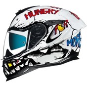 Resim Nexx Sx.100r Hungry Mıles Kapalı Kask Beyaz 