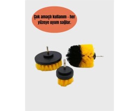 Resim Mercansa Banyo, Mutfak, Jant ve Fayans Temizliği Için Uygun Matkap Başlığı 