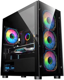 Resim İzoly Lotus TM i5-4570 16GB 256GB SSD RX 580 8GB Oyuncu Masaüstü Bilgisayarı 