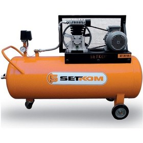 Resim Setkom SET 20/100 Tek Kademeli Pistonlu Kompresör 