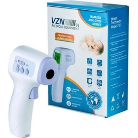 Resim Vzn Temassız Kızıl Ötesi Derece Dijital Termometre Ateş Ölçer 