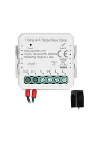 Resim Aubyhe Tuya Wifi Tek Fazlı Akım Sensörü Modülü 80a - Akıllı Enerji Takibi, Uzak Kontrol, Alexa Ve Google Home Uyumlu - Ev Otomasyonu İçin 