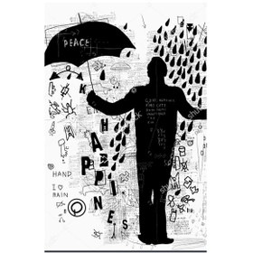 Resim Buffalo Bandana Peace Siyah 