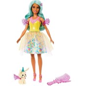 Resim Barbie A Touch Of Magic Karakter Bebekler HLC34-HLC36 