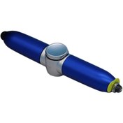 Resim Profisher Tükenmez Kalem Stres Çarkı Led Işıklı Mavi 