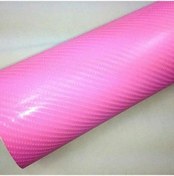 Resim Pembe-10x127cm-30cmx127cm 3d Karbon Fiber Araba ları Rulo Streç Film Araba Motosiklet Dıy Styling Vinil Siyah Re 