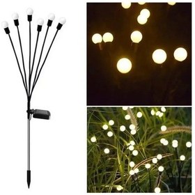 Resim Yunboo Güneş Enerjili 6 Işıkli Islak Koruma Ip65 Bahçe Feneri - Sıcak Işık, Romantik Atmosphere, Kolay Kullanim Bahçe, Çimenlik Dekorasyonu Diğer 