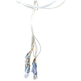 Resim Beyaz Simli 10 Numara Siyah Kancalı 10lu Poşet İstavrit Çaparisi 