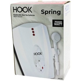 Resim Go İthalat SU ISITICI ELEKTRİKLİ ŞOFBEN 3 KADEMELİ - YANMAZ İÇ KABLO TAKIM 7000W 50-60HZ HK-410 (5224) 