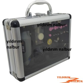 Resim Yıldırım Nalbur Mi̇ni̇ Taşlama Maki̇nasi Çantali Kalipçi Hobi̇ Parlatma Ci̇la Motoru 