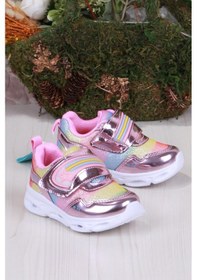 Resim Vicco 346.b23y.181 Pembe Kita Işıklı Kız Çocuk Ayakkabı Pembe 