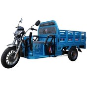 Resim Mobilette Truck 45000 3 Teker Mavi Elektrikli Tricycle Moped - 2024 Model 