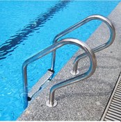 Resim Aısı 304 Paslanmaz Mixta Havuz Merdiveni 4 Basamak 