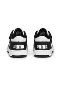 Resim Puma Rebound Lay-up Lo Bantlı Çocuk Ayakkabı 370492 18 Beyaz 