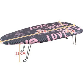 Resim İyimi Smart Mini Seyahat Portatif Ütü Masası Love 