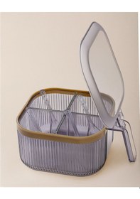 Resim Madame Coco Noemie Bölmeli Baharatlık 960ml Bhrt0000000021 Gri 