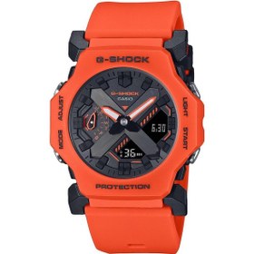 Resim Casio G-shock Ga-2300fl-4adr Erkek Kol Saati Turuncu 