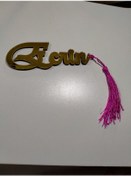 Resim Bay-bayan Kişiye Özel İsminiz Yazılı Kitap Ayracı 