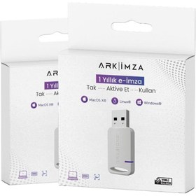 Resim ArkSigner ARKİMZA E-İMZA 1 YILLIK KOLAY KURULUM ÜCRETSİZ TEKNİK DESTEK E-DEVLET AKTİVASYONU 