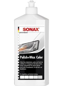 Resim Sonax Renkli Nano Parlatıcı Ve Koruyucu Cila Beyaz 500 Ml 