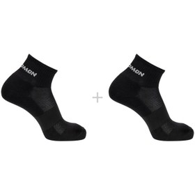 Resim Salomon Unisex Çorap Evasion Ankle 2-Pack Siyah 