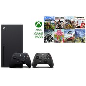 Resim Microsoft RRT-00010 Xbox Series x 1TB SSD Oyun Konsolu Siyah + 1 Kol Siyah + 1 Yıl Gamepass ( Microsoft Türkiye Garantili ) Microsoft