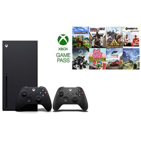 Resim Microsoft RRT-00010 Xbox Series x 1TB SSD Oyun Konsolu Siyah + 1 Kol Siyah + 1 Yıl Gamepass ( Microsoft Türkiye Garantili ) Microsoft