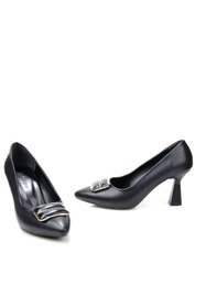 Resim PİSAGOR Pisagor Ps-32550 7,5 Cm Topuklu Kadın Stiletto Ayakkabı 