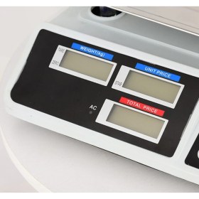 Resim Metal Ölçüm Tartısı Elektronik Terazi Bakkal Manav Market ve Pazarcı Tartısı 40KG 