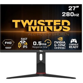 Resim Twısted Mınds TM27FHD280IPS 27" 0.5 MS 280 Hz DP HDR10 FAST IPS RGB Gaming Monitör 