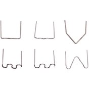 Resim Flybuy 500 Adet Otomatik Tampon Plastik Tamir Kaynak Makinesi Sıcak Eriyik Plastik Kaynak Aracı Kaynak Teli Yama, Stil: Yama 12 0.8mm 