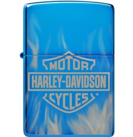 Resim Zippo Çakmak 49469-099455 Sapphire 20446 Harley Davidson 