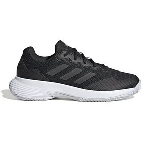 Resim Adidas Id1494 Gamecourt 2.0 Kadın Siyah Tenis Ayakkabısı 001 
